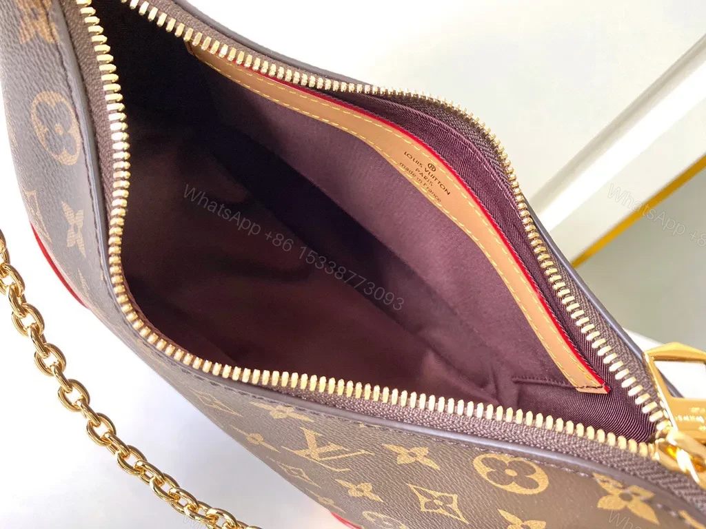View 6 of Crescent Monogram Bag: Louis-Inspired Everyday Chic