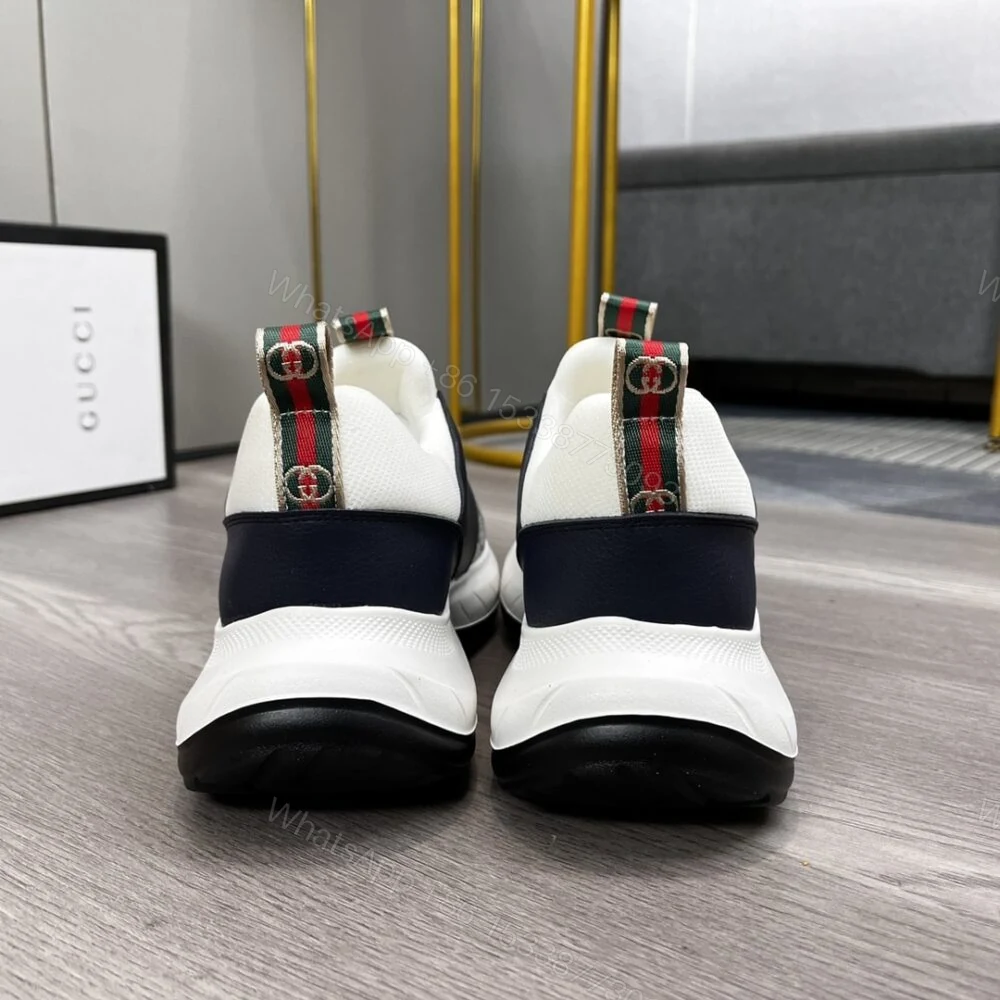 View 8 of Gucci Sneaker GG Canvas Blue White