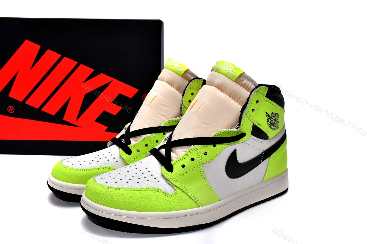 View 15 of Air Jordan 1 High OG Volt 555088-702