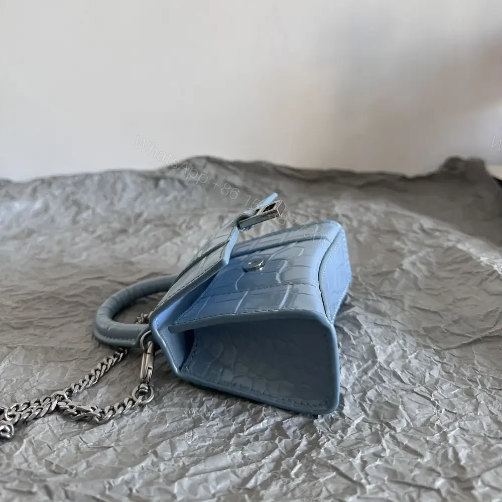 View 7 of 高仿Balenciaga*Nano系列迷你沙漏包藍色