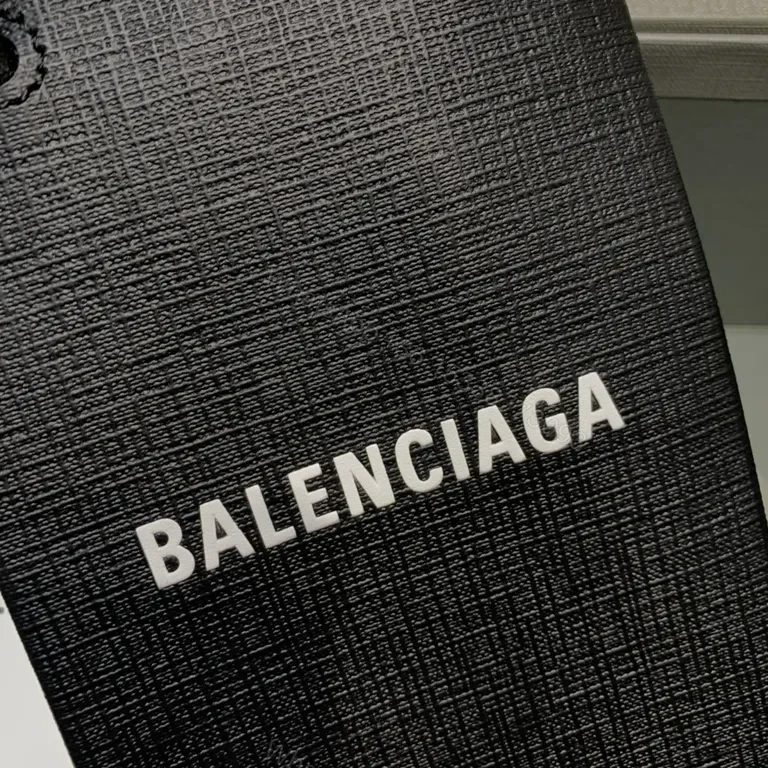 View 6 of Balenciaga Compact Luxe Cardholder: Premium Texture, Slim Style