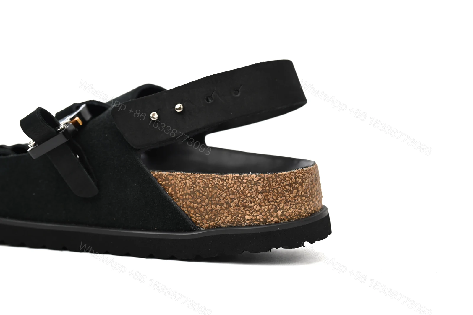 View 8 of Dior by Birkenstock Milano Sandal Black 3SA117ZSG_H900
