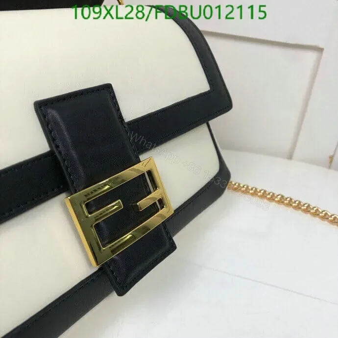 View 17 of Fendi Knockoff Baguette Chain Leather Medium Bag FDBU817 – Timeless Elegance
