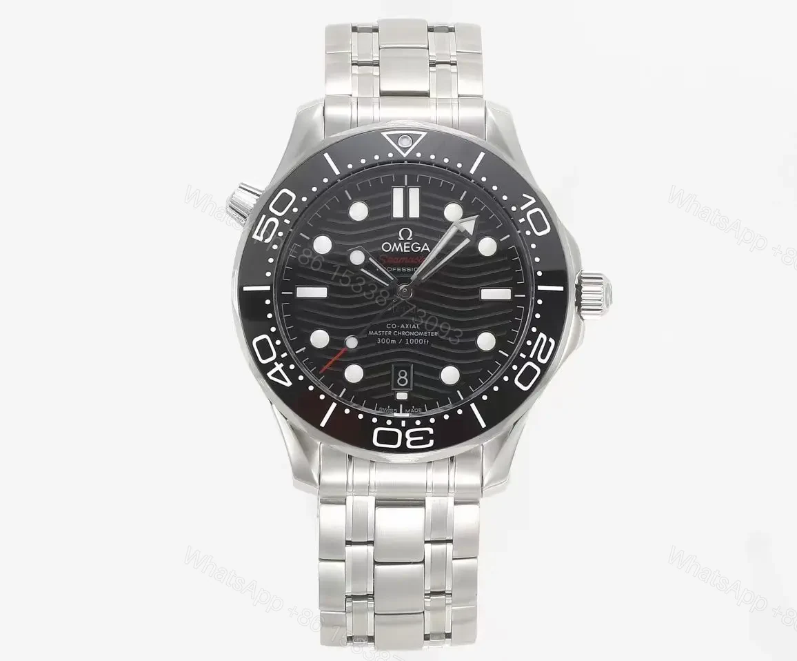 Omega Seamaster Planet Ocean 600m Co-Axial Master Chronometer 42mm Black Dial Stainless Steel Watch — view 1