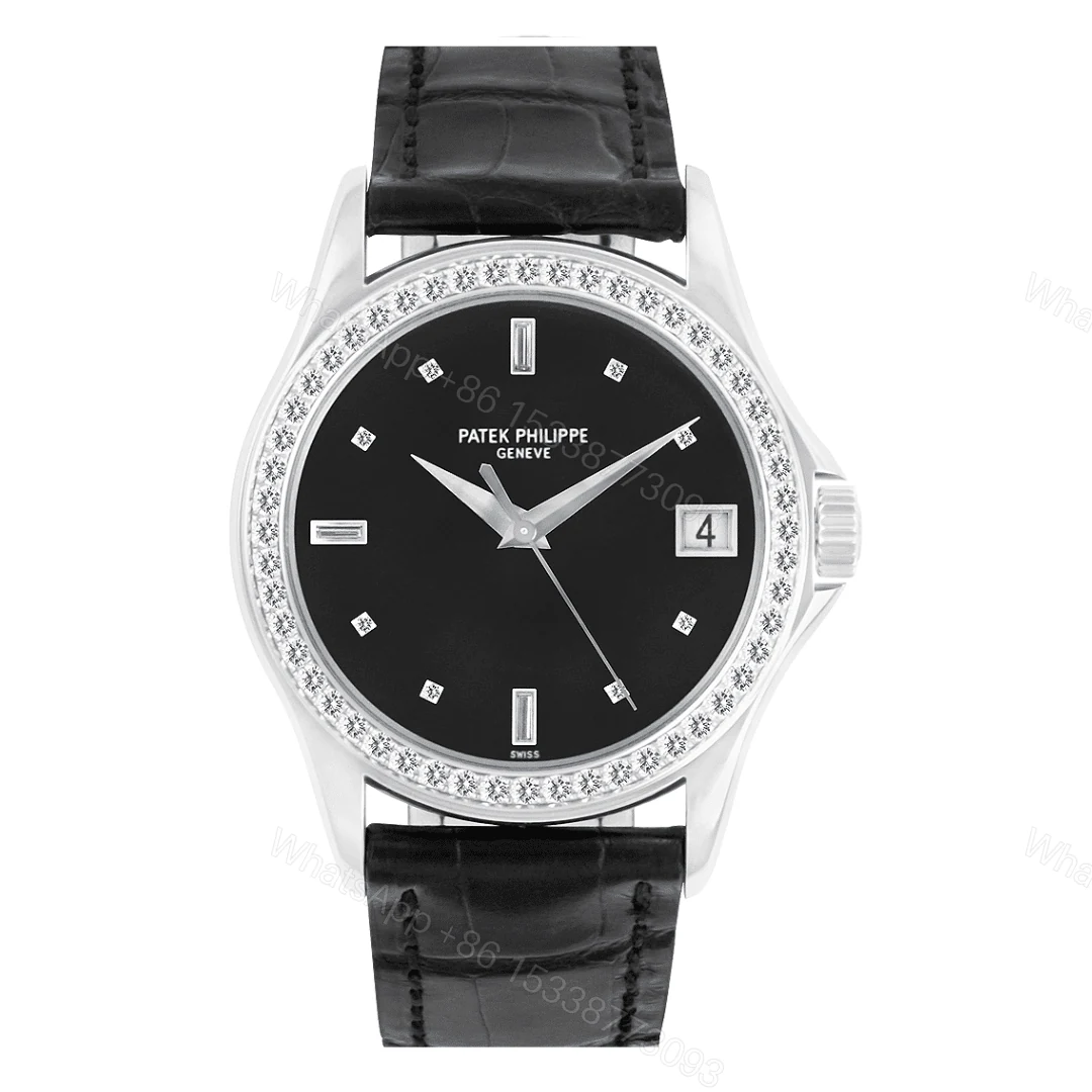 Patek Philippe Calatrava 5298P Diamond Replica — view 1