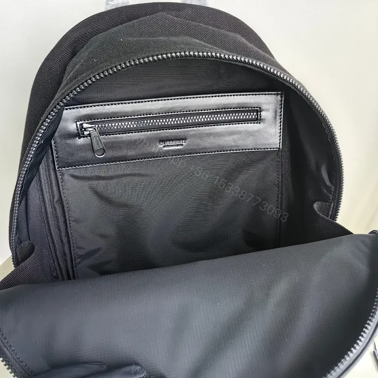 View 7 of Burberry Check Mesh Backpack: Premium Everyday Carry