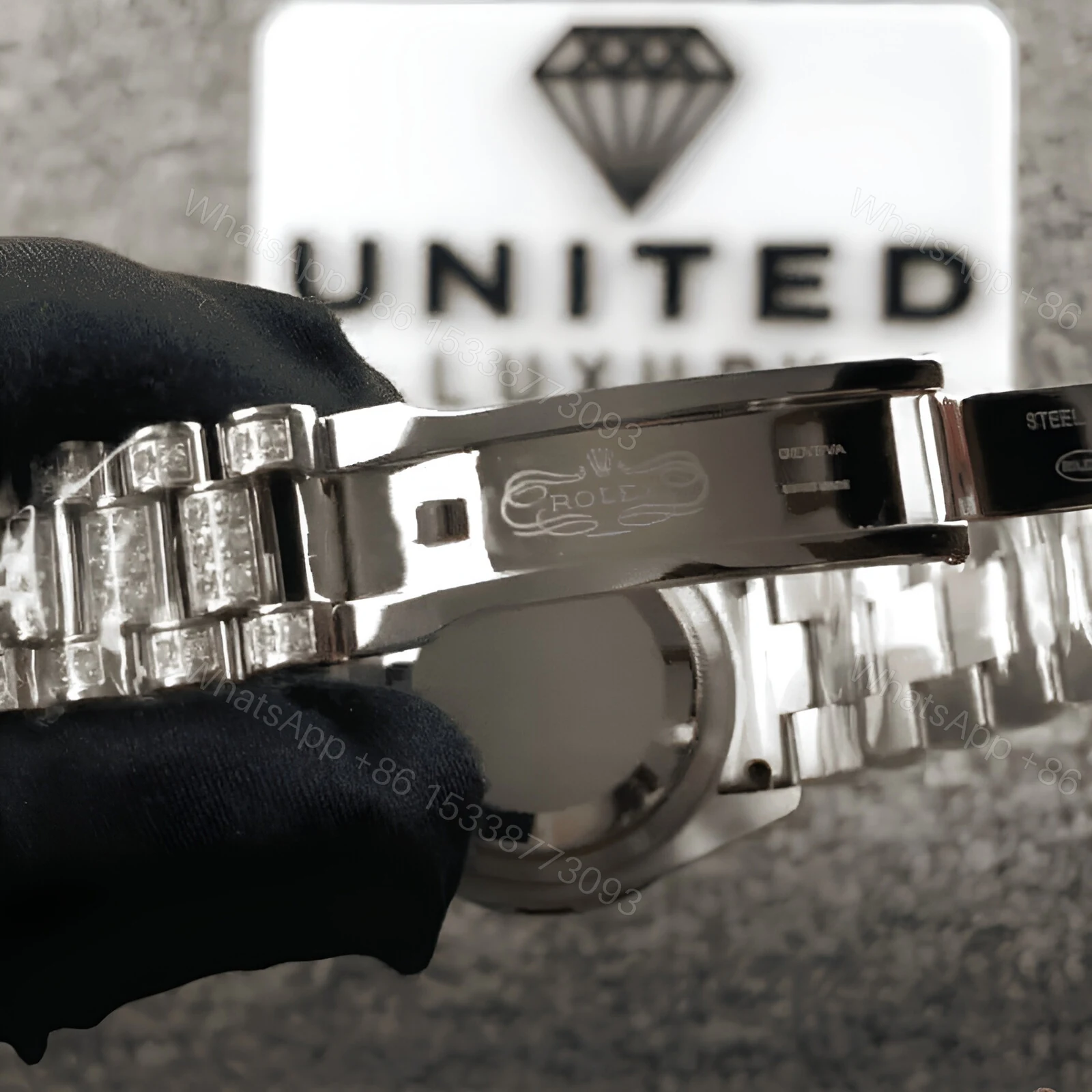 View 4 of Rolex Datejust Oyster Diamond Replica