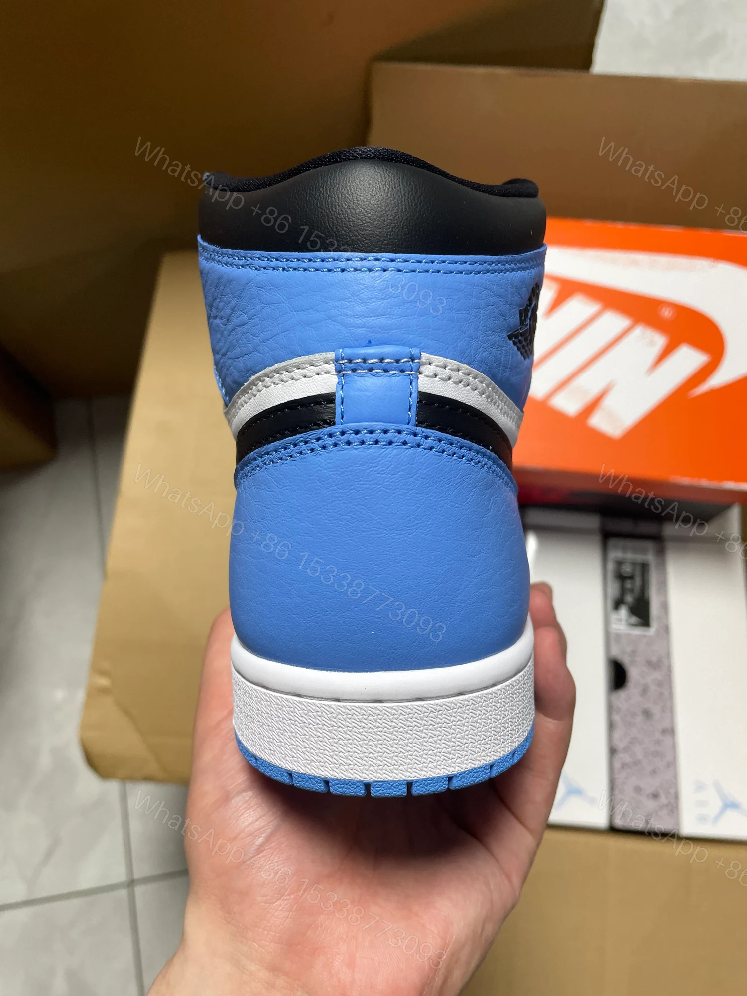 View 4 of Jordan 1 Retro High OG UNC Toe