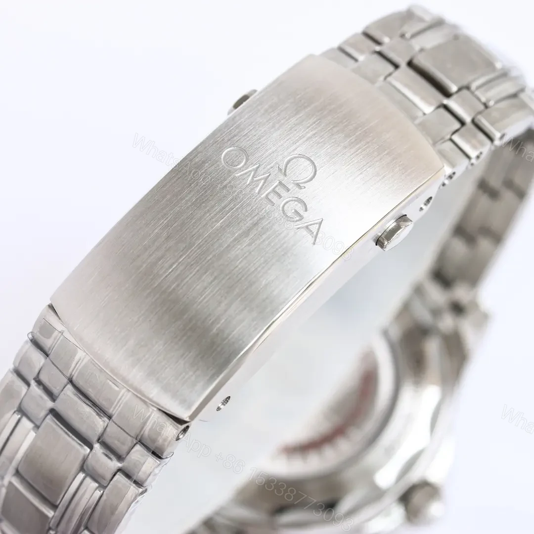 View 9 of Omega Seamaster 300M Replica Watch Blue and Grey Dial Stainless Steel Bracelet 42mm Case