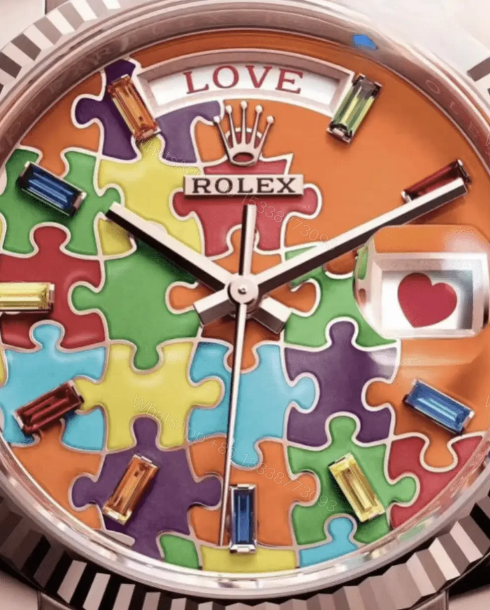 View 5 of The new Rolex Replica Oyster Perpetual Day-Date ( Love )
