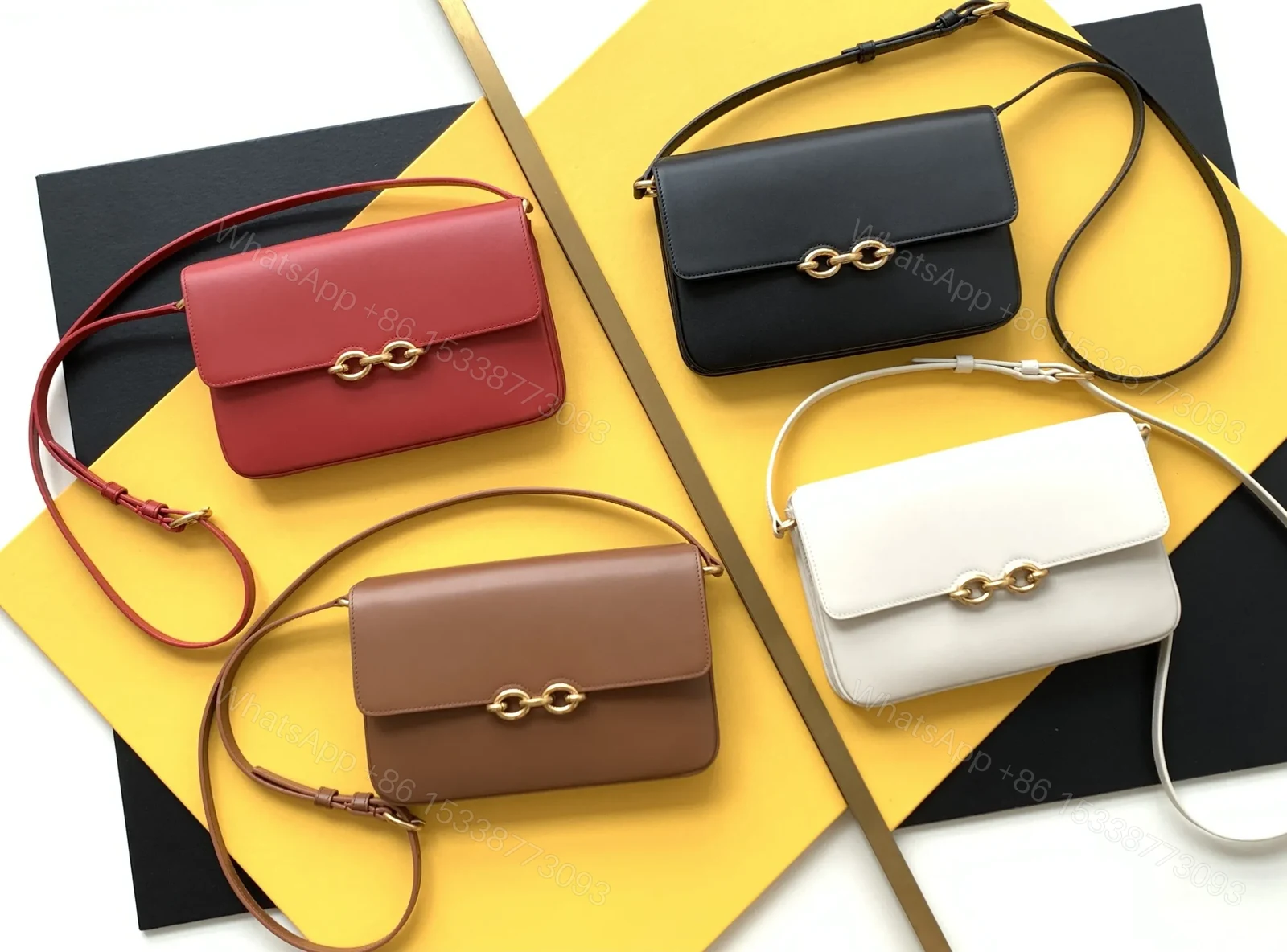 View 5 of Saint Laurent Le Maillon shoulder bag