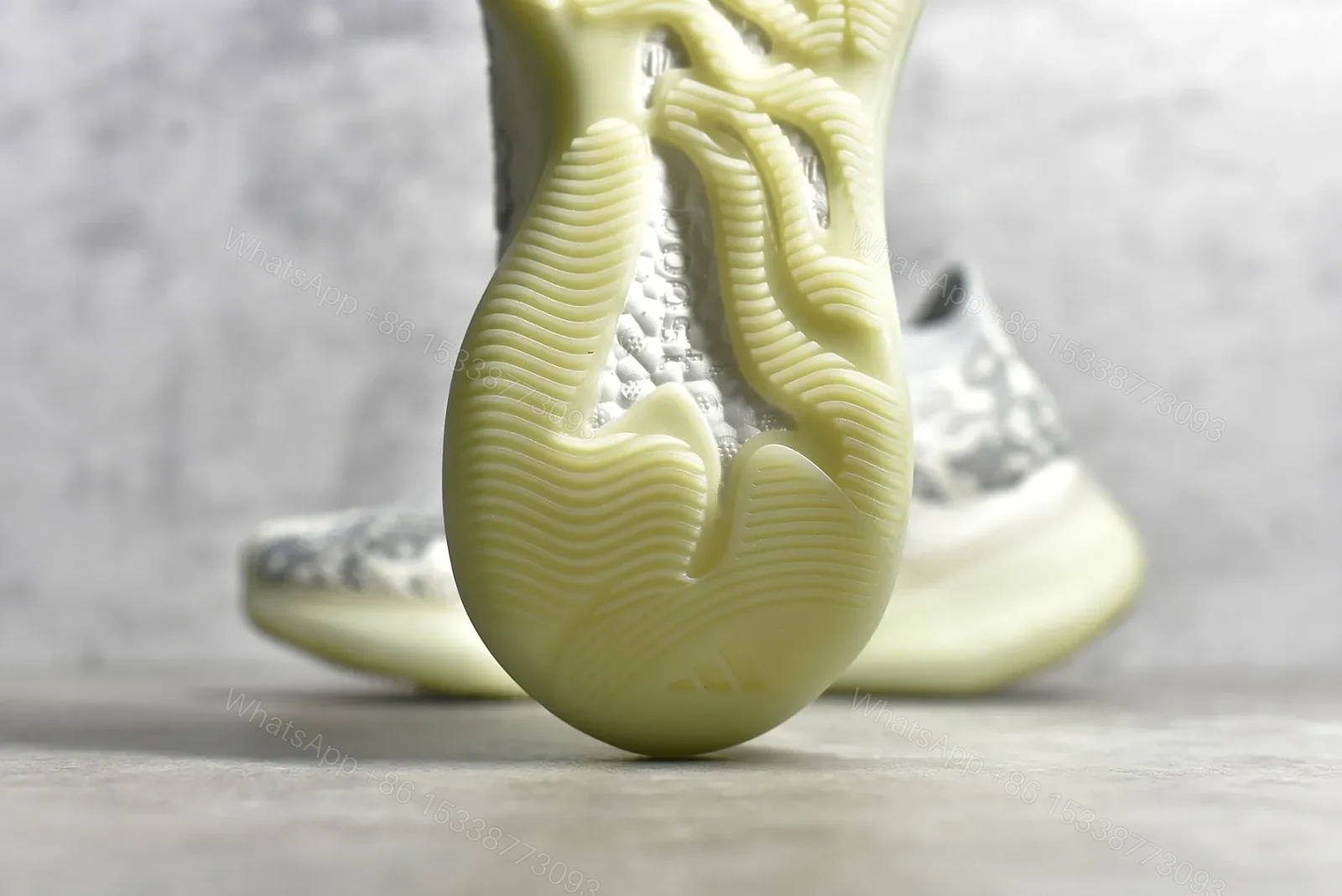 View 8 of UA Yeezy Boost 380 Alien “White and Grey” Reps