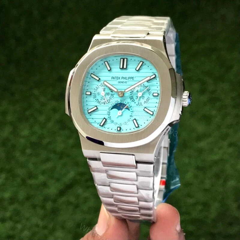 Patek Philippe Perpetual Calendar Tiffany 5740 Stainless Steel Automatic 40mm — view 1