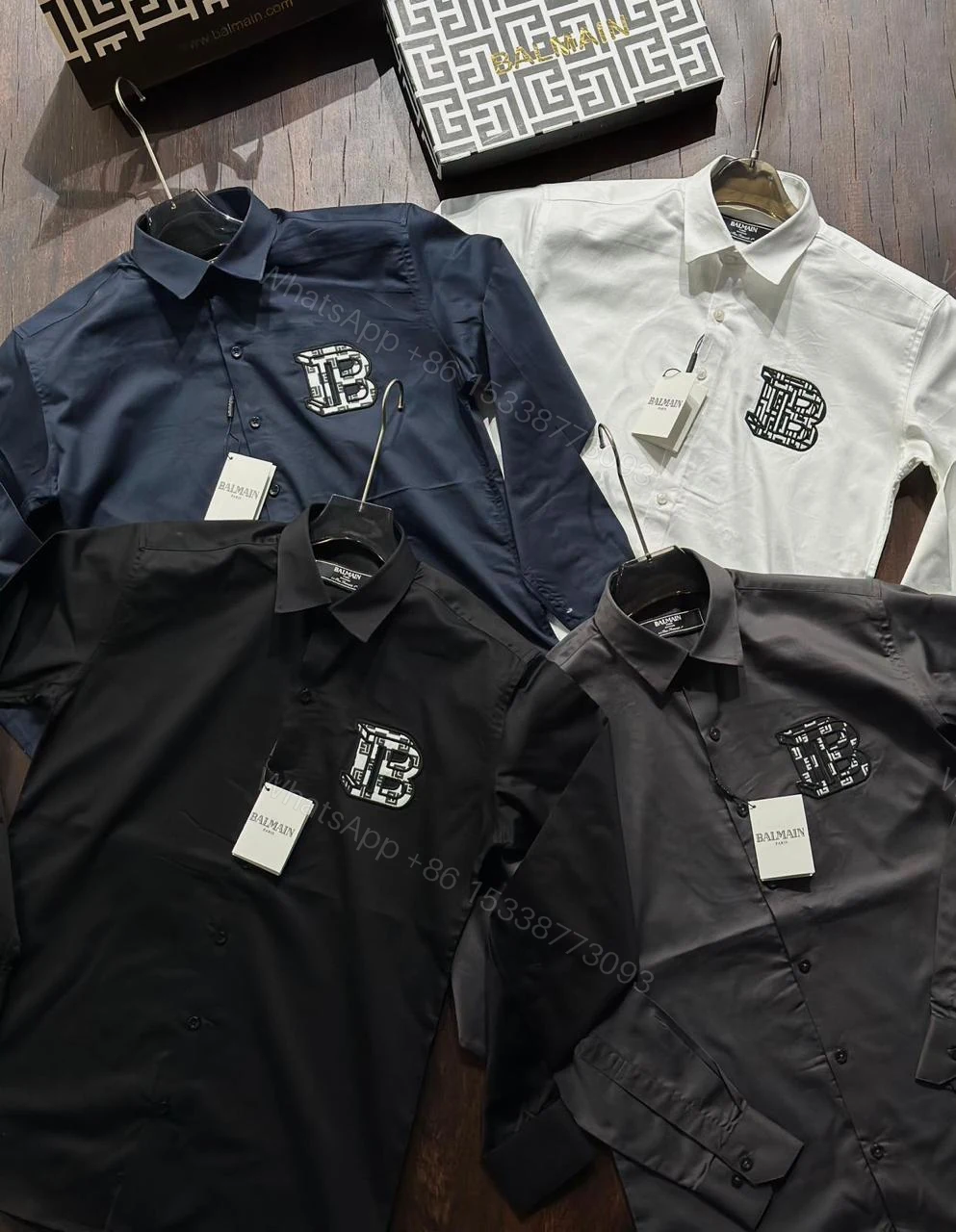 View 10 of BUY FIRST COPY BALMAIN PREMIUM SUMMER SHIRTS