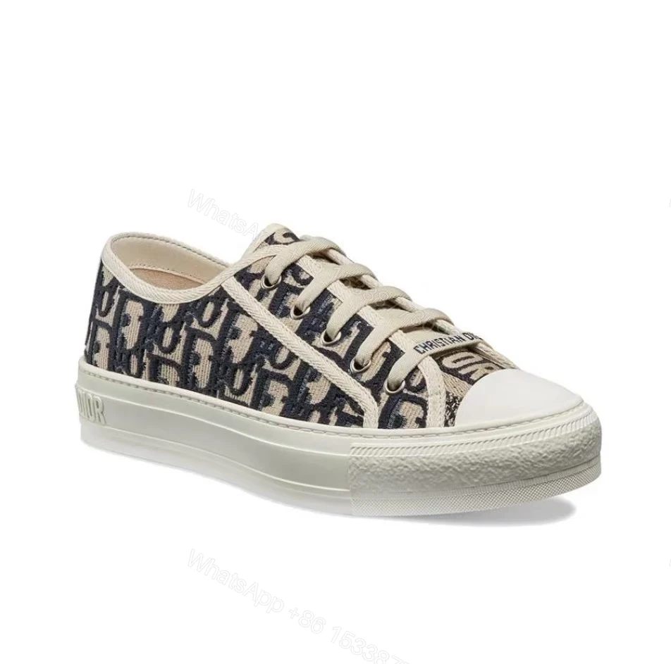 View 2 of Dior Walk'N'Dior Oblique Navy Canvas KCK211OBE_S56B