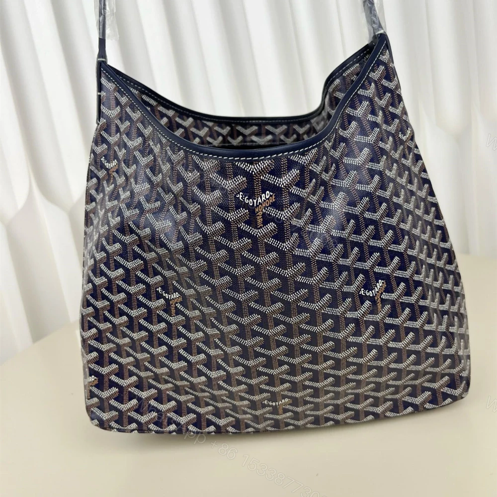 View 3 of 高仿Goyard*Hobo系列BOHEMEB單肩子母手袋深藍免檢版
