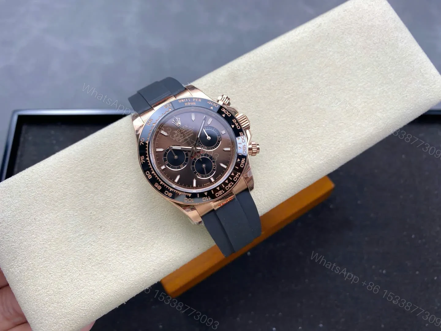 View 2 of Superclone Rolex Daytona 126515LN Bright Chocolate Dial