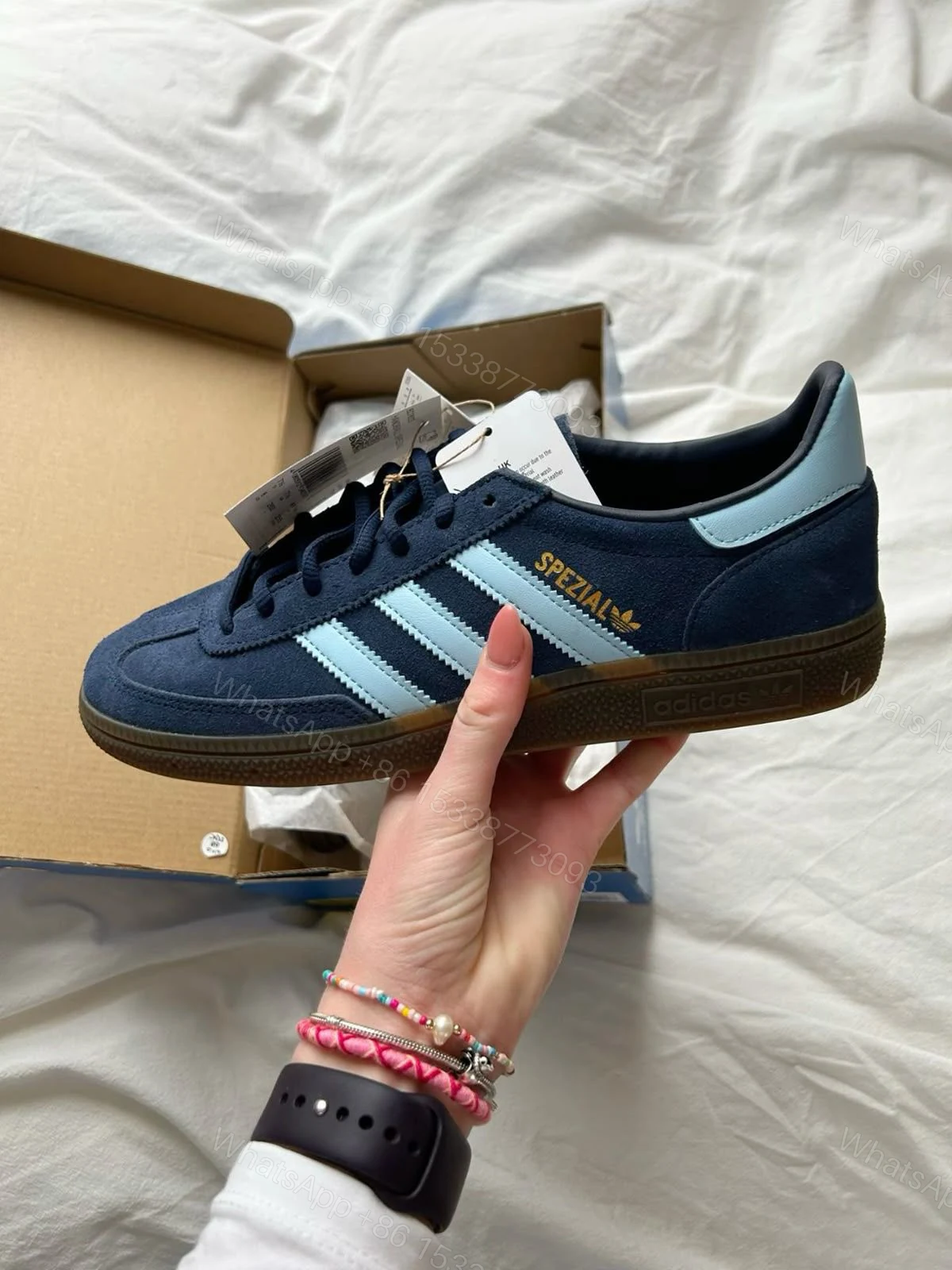 View 9 of First Copy Adidas Handball Spezial Navy