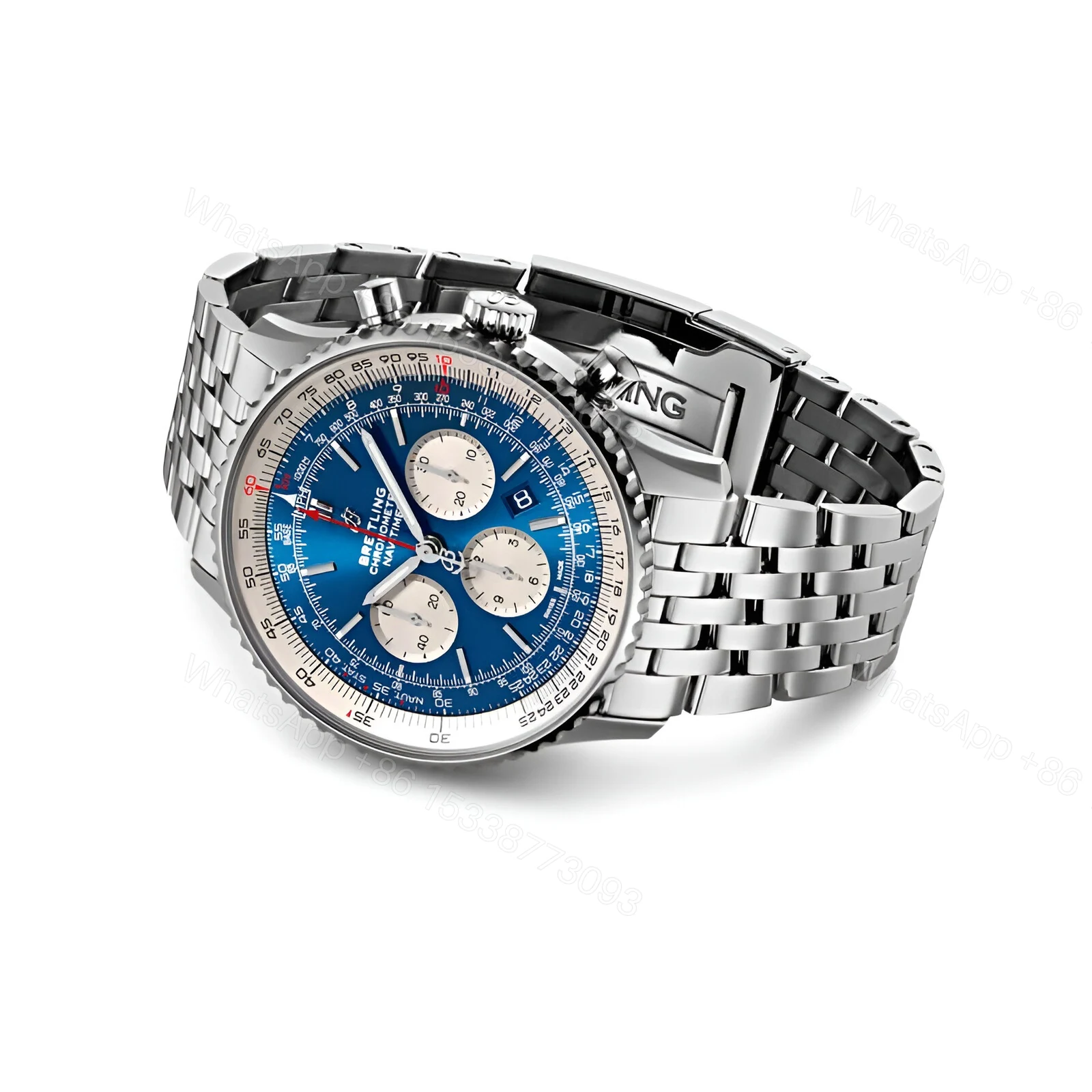 View 3 of Breitling Navitimer B01 AB0127211C1A1 Replica