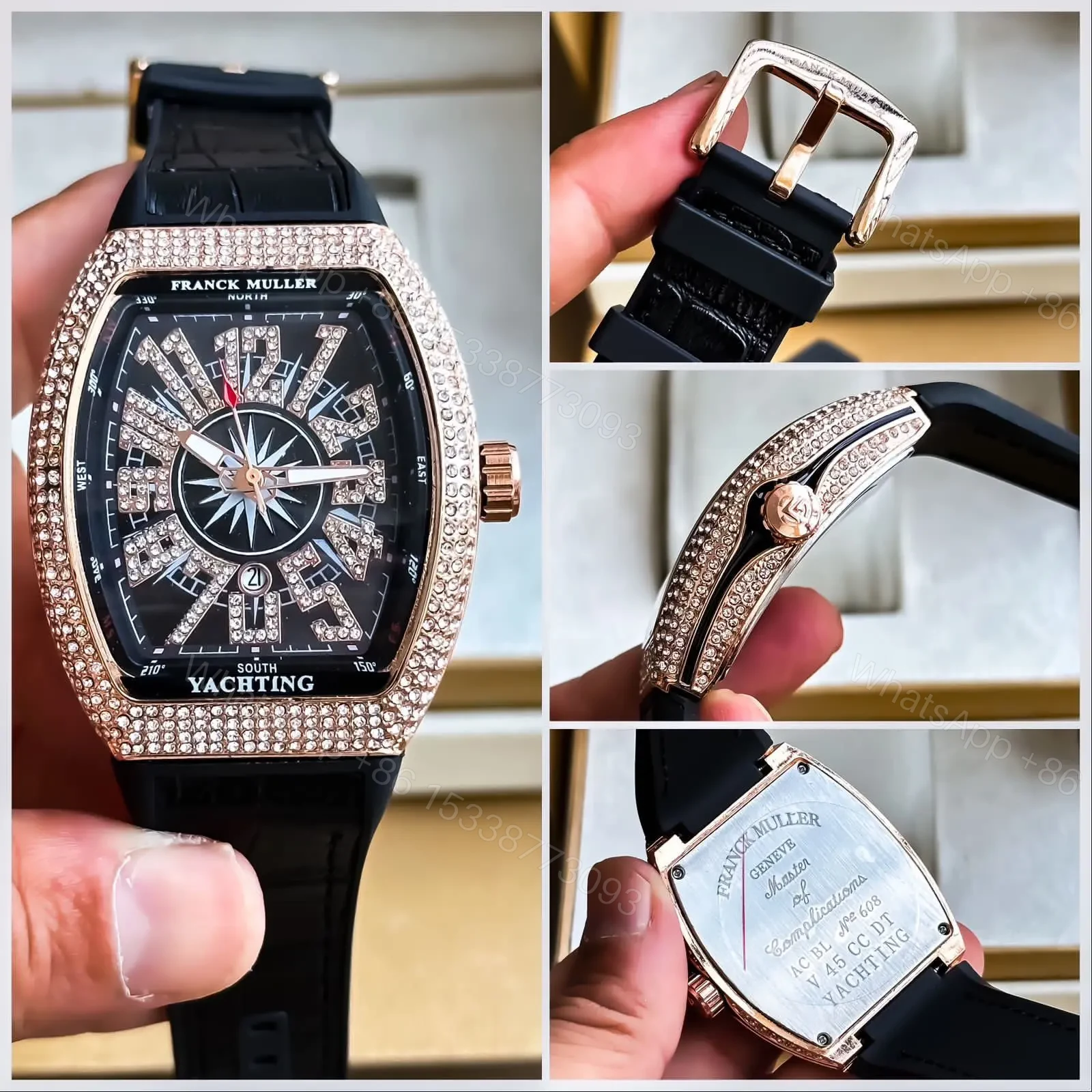 View 2 of Brand-Franck muller Model-Yachting Quality-7a Gender- Mens