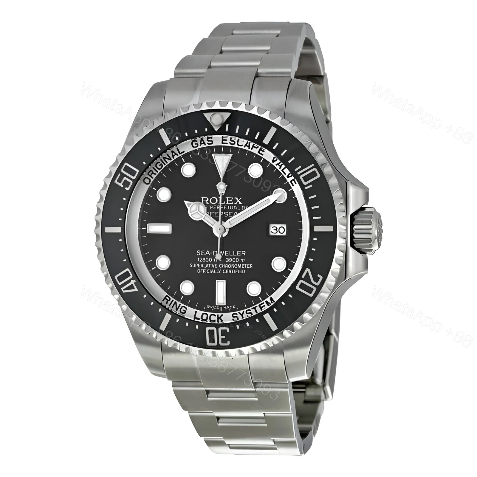 View 2 of Rolex Deepsea Sea-Dweller Stainless Steel 116660-0001 Oyster Replica