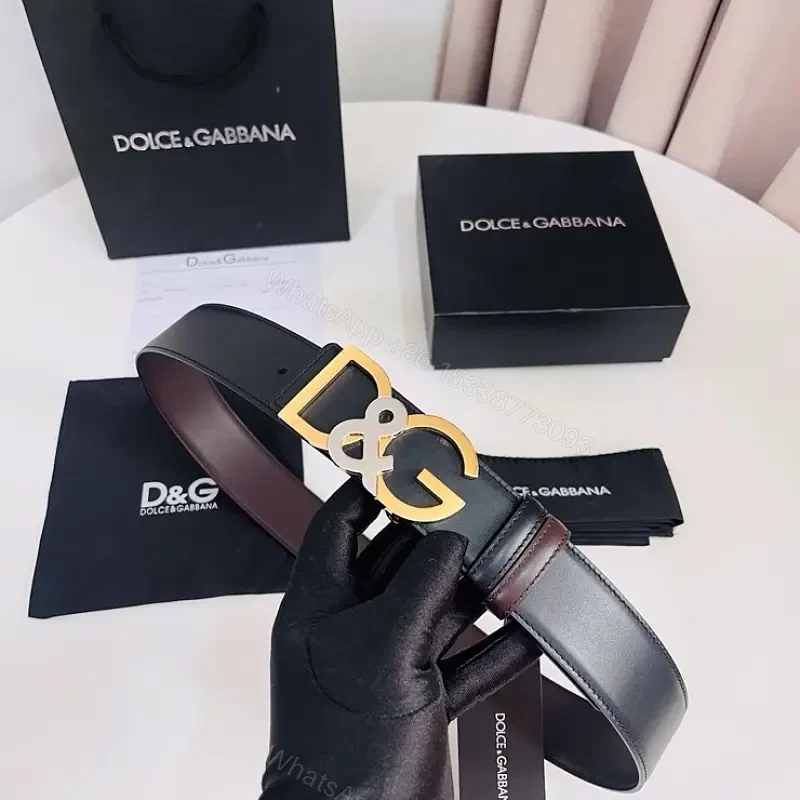 Premium Black Leather Belt with Gold Buckle — Luxury Everyday Style — view 1