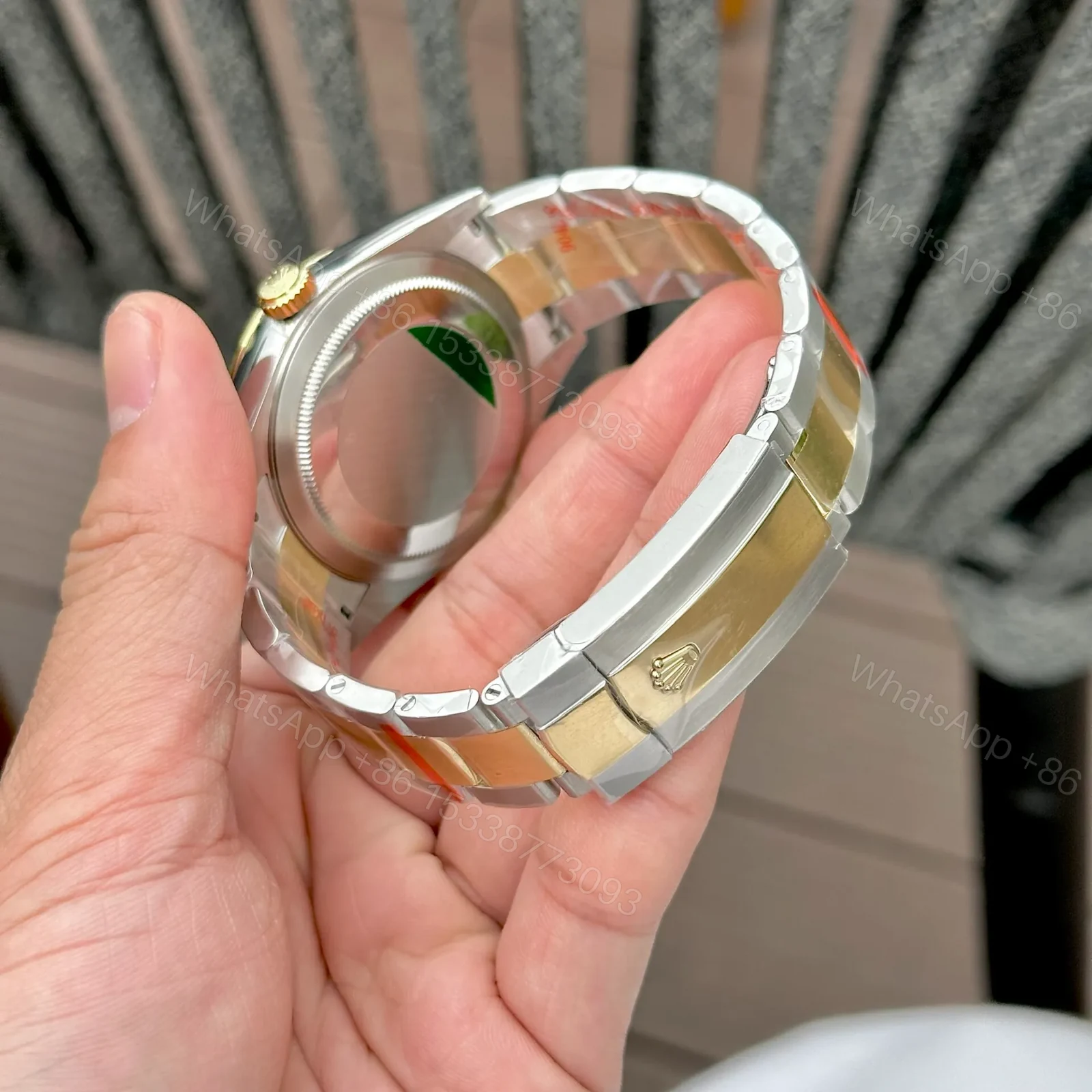 View 5 of Superclone Rolex Sky-Dweller Champagne Dial 336933