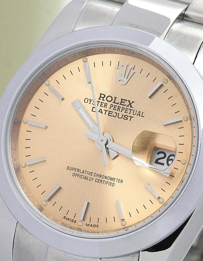 View 3 of ROLEX DATEJUST 16013 36MM CHAMPAGNE DIAL