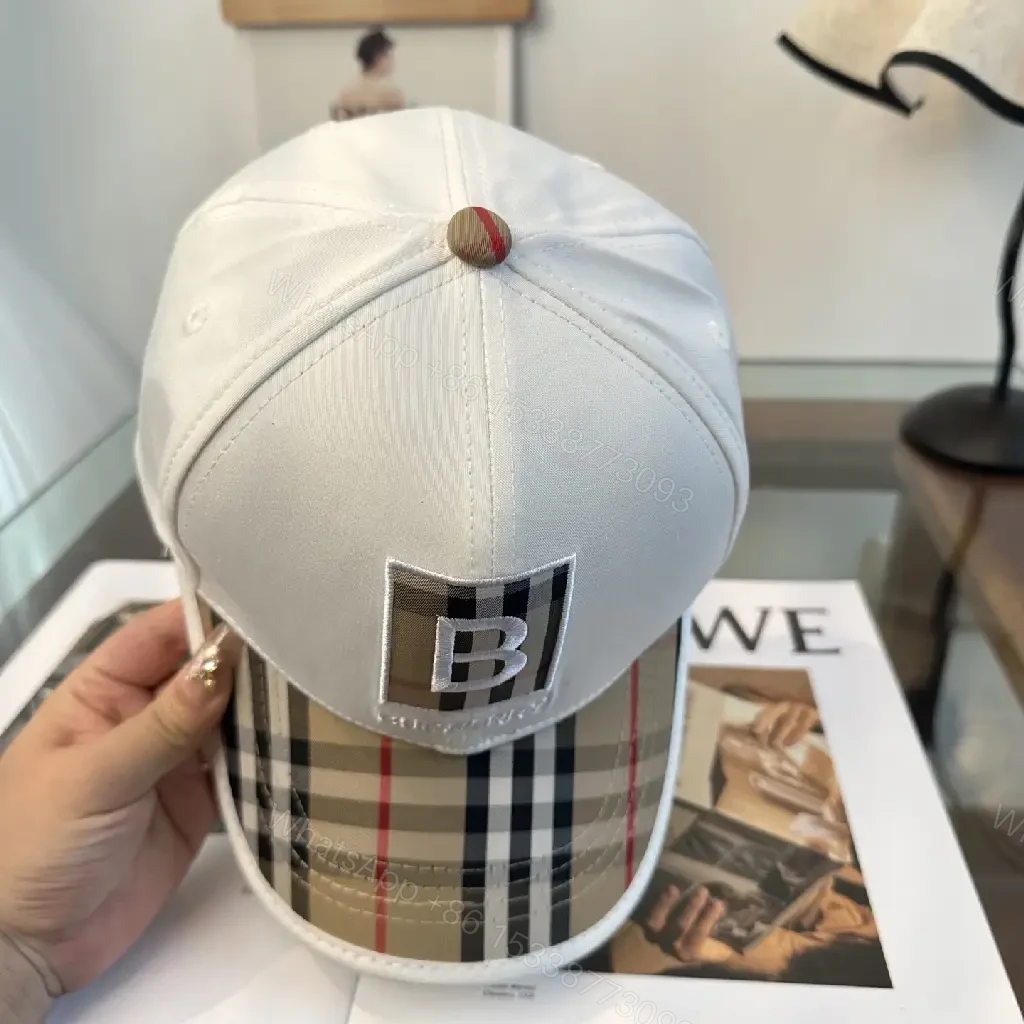 View 2 of Plaid Brim Cap: Modern Luxury, Premium Fabric, Adjustable Fit