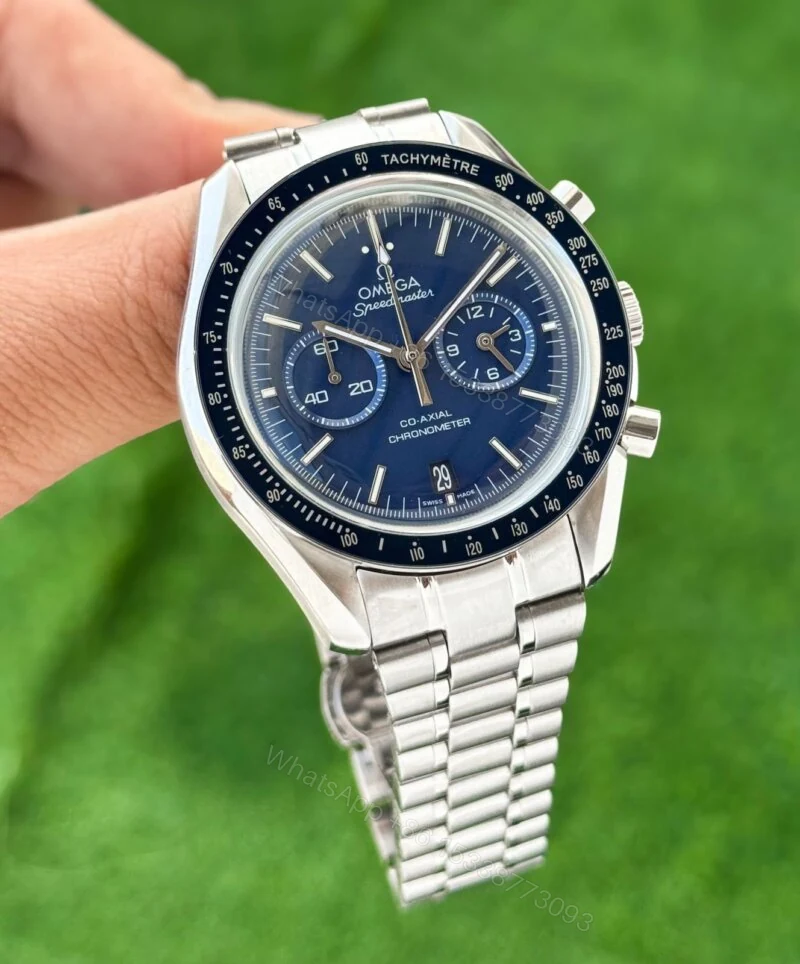 Omega Moonwatch Speedmaster Blue 42mm Automatic — view 1