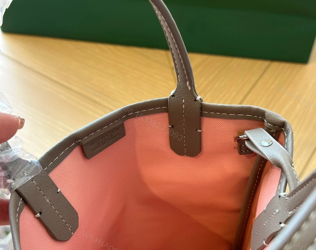 View 7 of GOYARD POITIERS CLAIRE VOIE BAG GREGE KHAKI 24CM