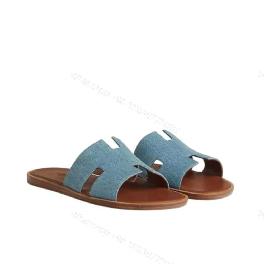 Hermes Izmir Sandal Bleu Clair H221819ZHCB400 — view 1