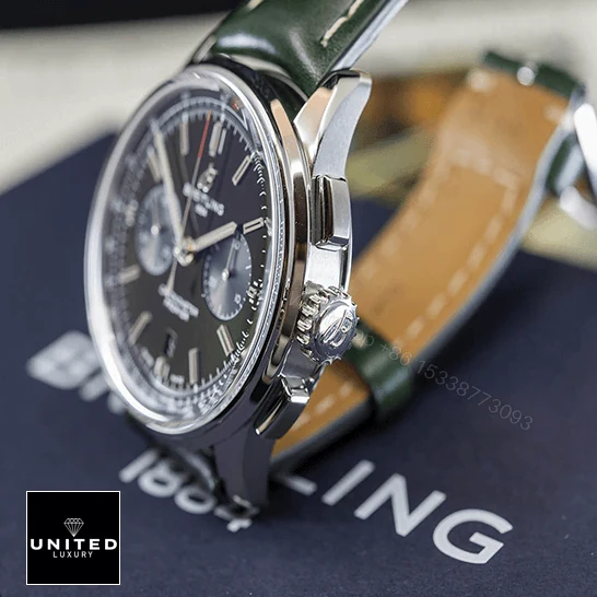 View 6 of Breitling Premier B01 AB0118A11L1X1 Replica