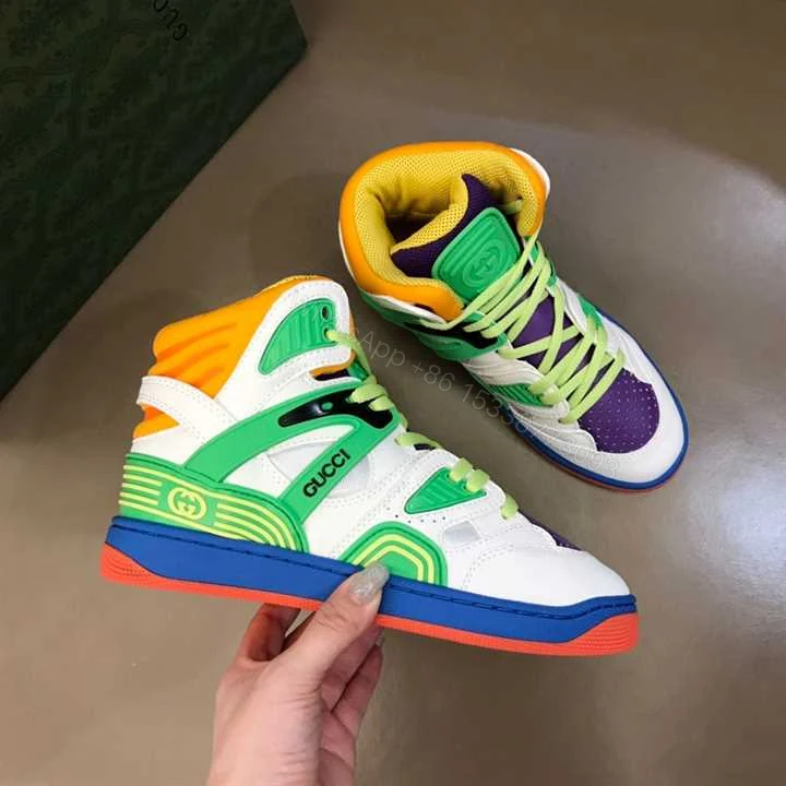 View 4 of GUCCI BASKET SNEAKERS WHITE DEMETRA – GC067