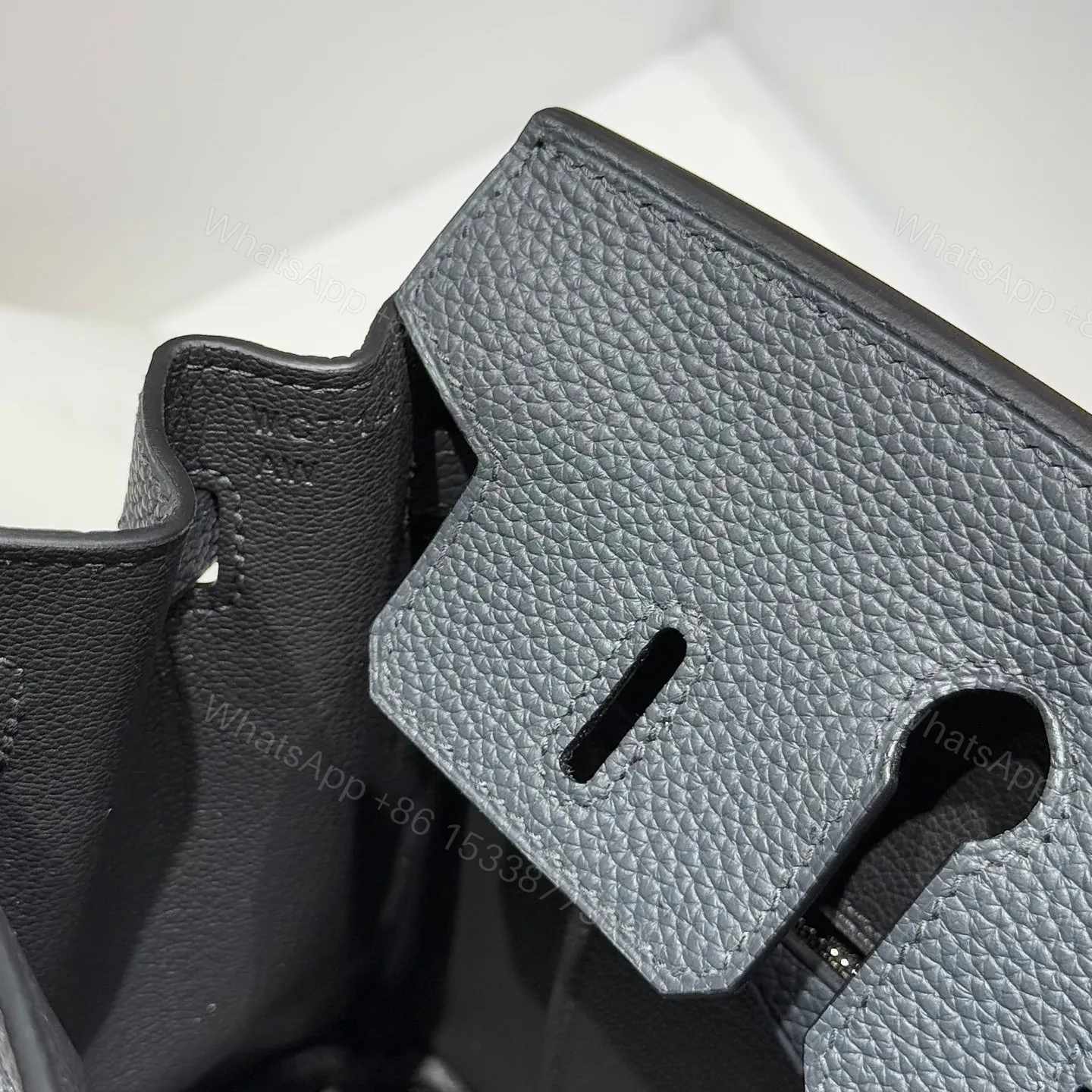 View 7 of HN 25 IN CHARCOAL GRAY SILVER HARDWARE