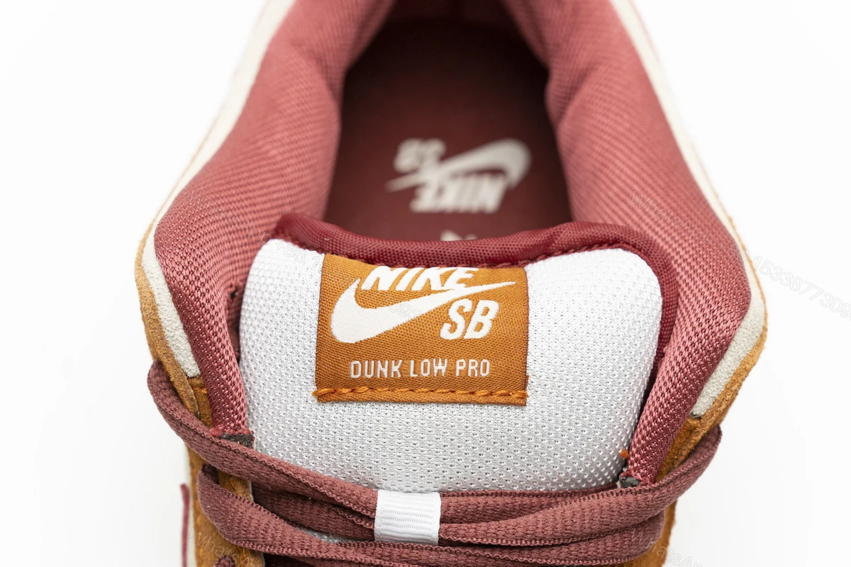 View 5 of Nike SB Dunk Low Pro Dark Russet Cedar BQ6817-202