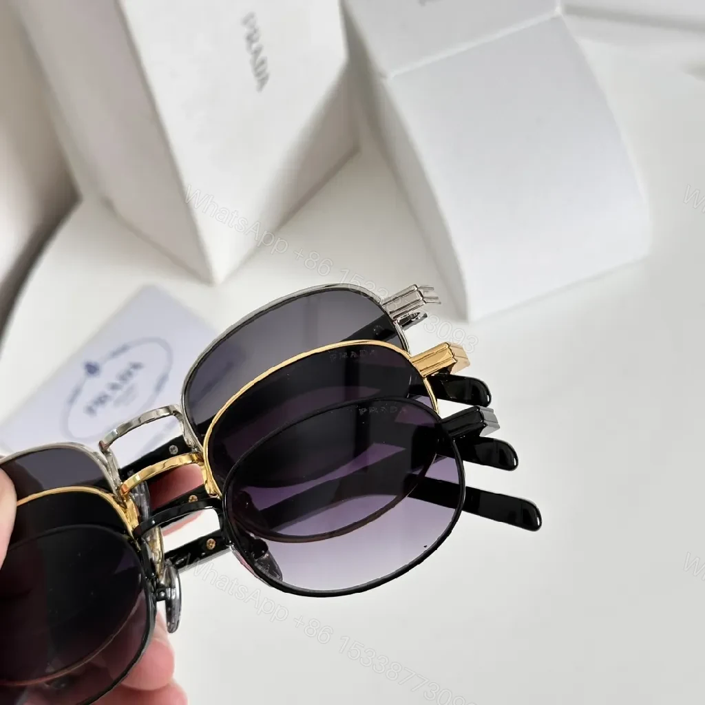 View 9 of Brown-Tope Gradient Aviator Sunglasses - Premium Metal, Classic Style