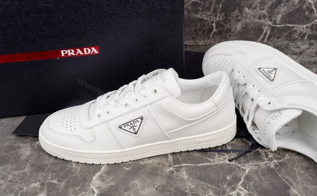 View 5 of Minimal White Leather Sneakers - Luxe Everyday Comfort