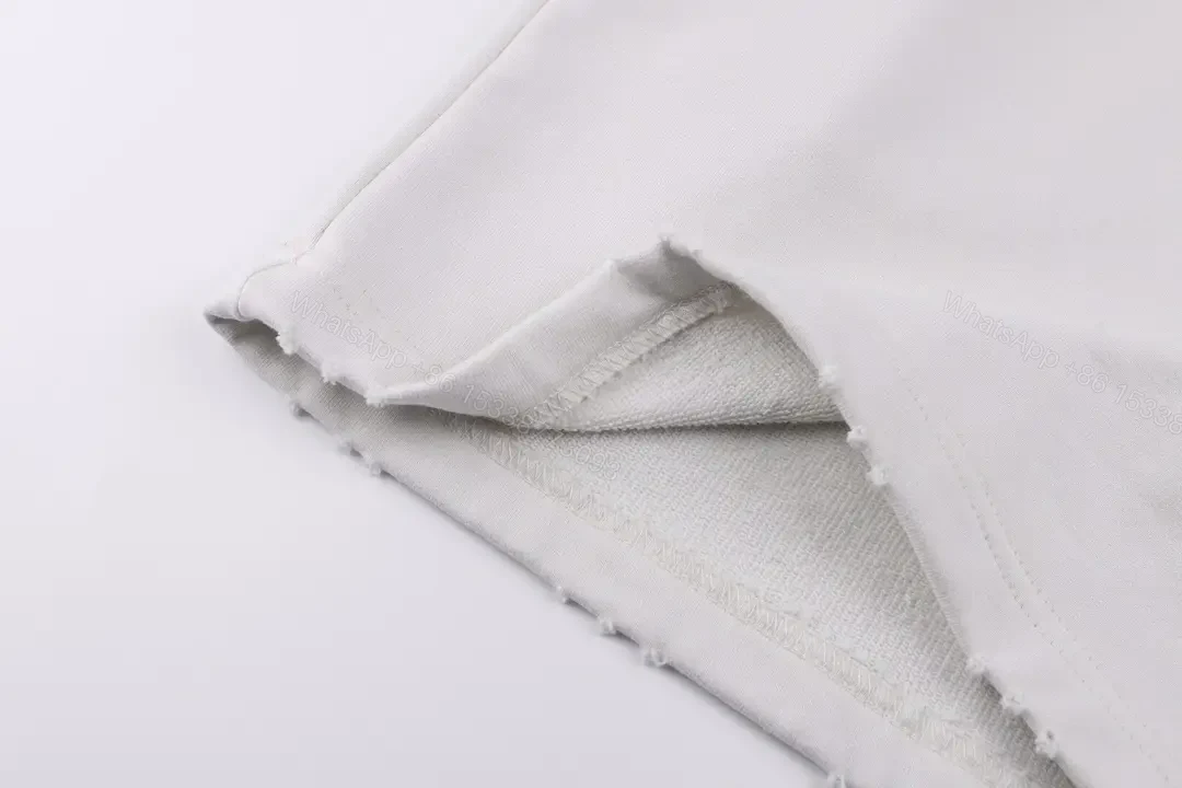 View 3 of White Cotton Shorts, Relaxed, Drawstring Waist, Balenciaga Logo Short