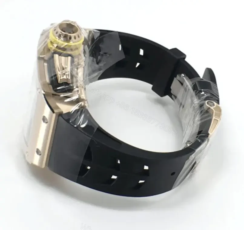 View 3 of Richard Mille Swiss Made Clone RM 11-03 Flyback Chronograph Full Rose Gold