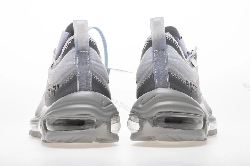 View 3 of OFF WHITE X Nike Air Max 97 “Wolf Grey Menta”