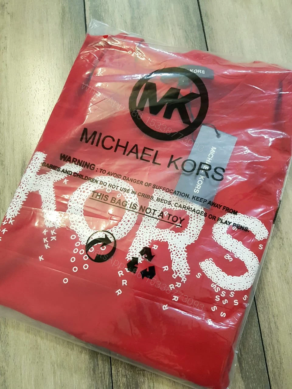 View 9 of FIRST COPY MICHAEL KORS IMPORTED ROUND NECK RUNNING SUMMER T-SHIRT