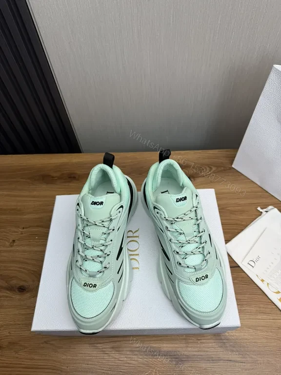 View 8 of Mint + Leather + Streetwear + Dior branding + Sneaker