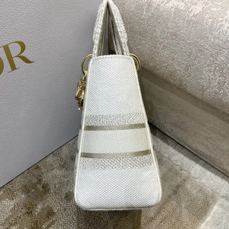 View 2 of Textured Mini Dior Bag â€” Signature Shine, Day-to-Night Ready