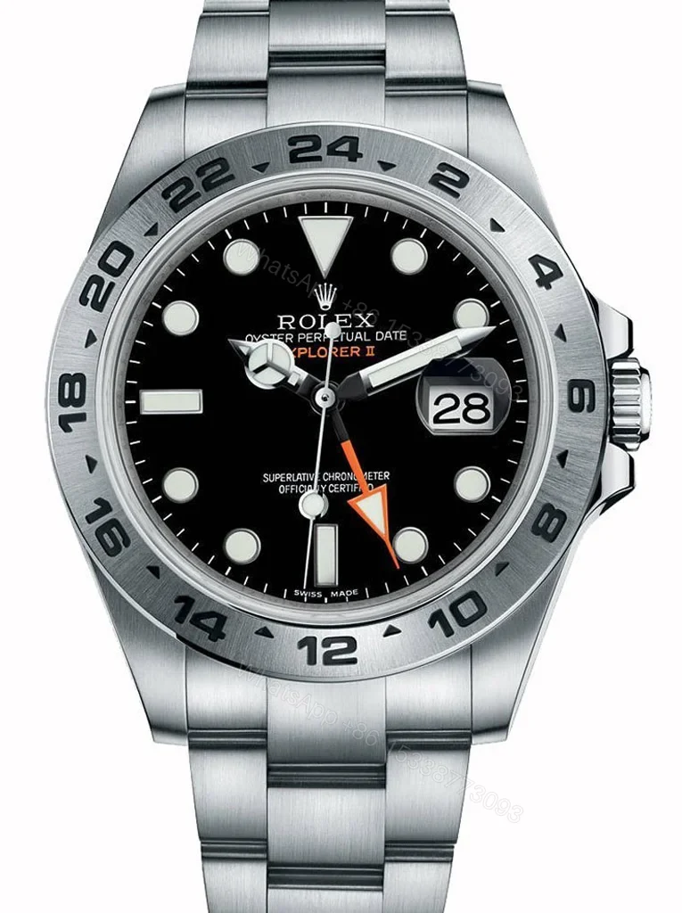 Replica Rolex Explorer II Black Dial 216570 BKSO — view 1