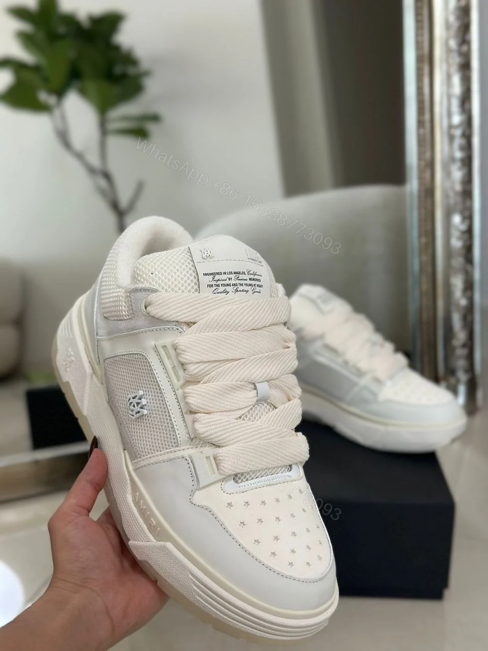View 6 of AMIRI Low Sneaker Sunset Sakate