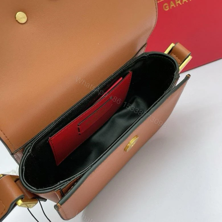 View 3 of VALENTINO GARAVANI SUPERVEE V LOGO SMALL BAG BROWN 18CM
