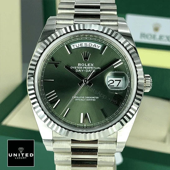 View 14 of Rolex Olive Green Replica