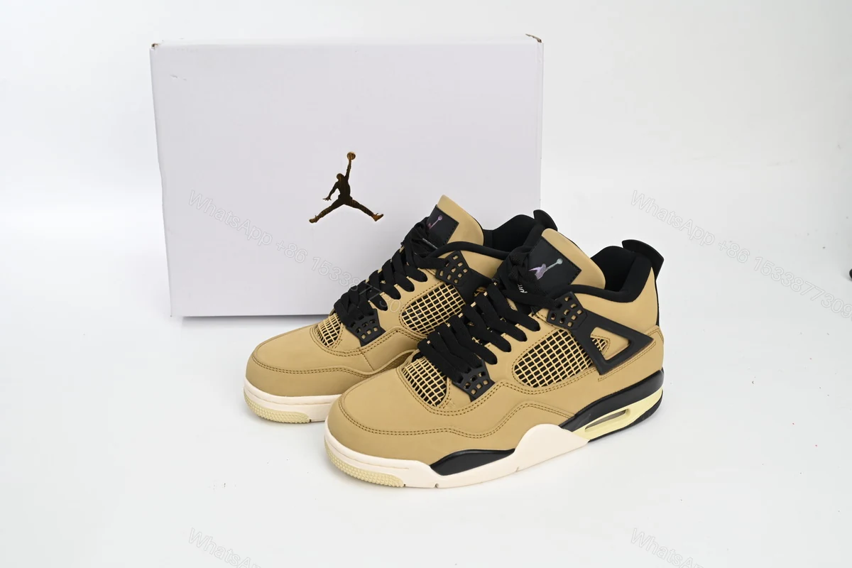 Air Jordan 4 Retro Fossil (W) AQ9129-200 — view 2