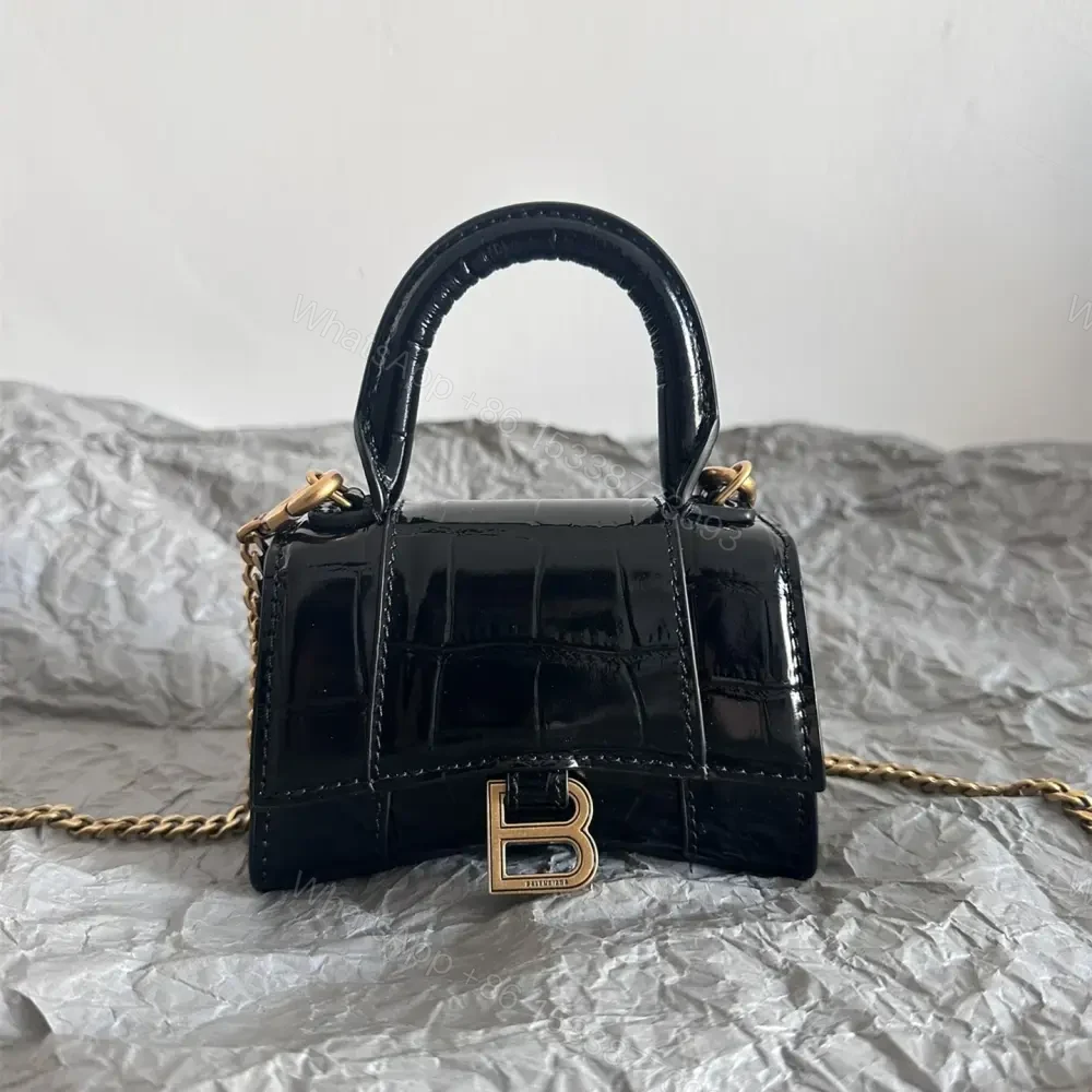 View 3 of 高仿Balenciaga*Nano系列迷你沙漏包黑色
